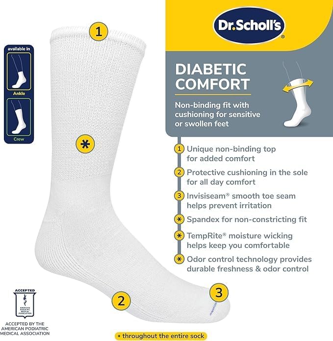 Dr. Scholl's Kaus Kaki Diabetes - gambar 3
